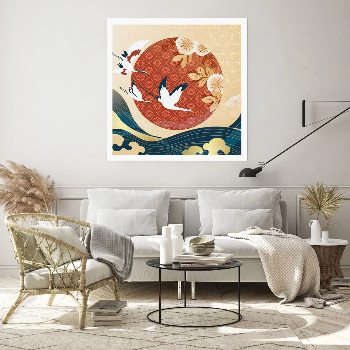 Póster - Un cuento de hadas japonés - 40x40 cm