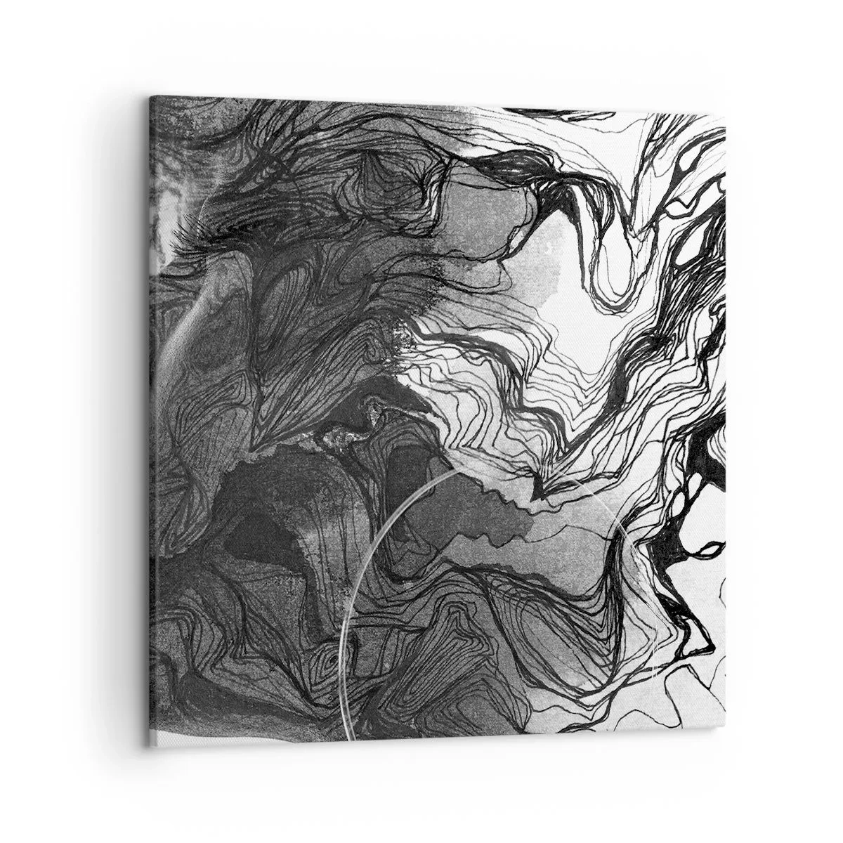 Cuadro sobre lienzo - Impresión de Imagen - Enredada en sueños - 50x50 cm