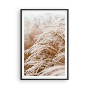 Póster en marco negro - El sol de otoño - 61x91 cm