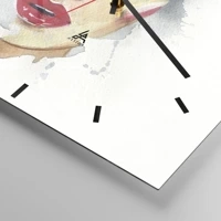 Esfera sin numeración, con rayas