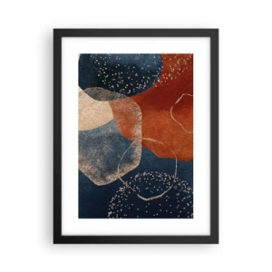 Póster en marco negro - La ligereza del ser - 30x40 cm