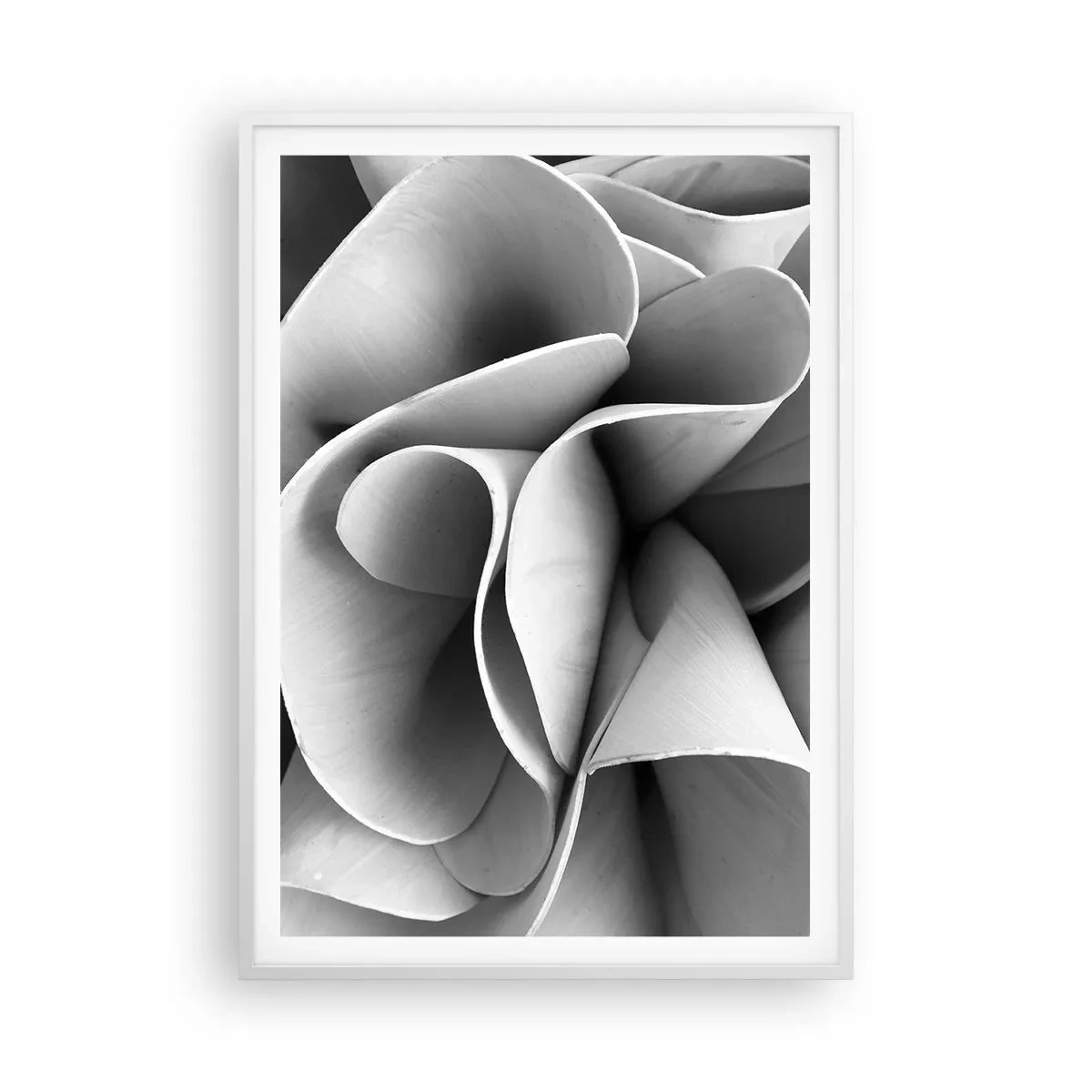 Póster en marco blanco - Sucede en el espacio - 70x100 cm