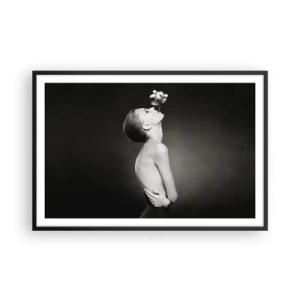 Póster en marco negro - Elegancia excéntrica - 91x61 cm