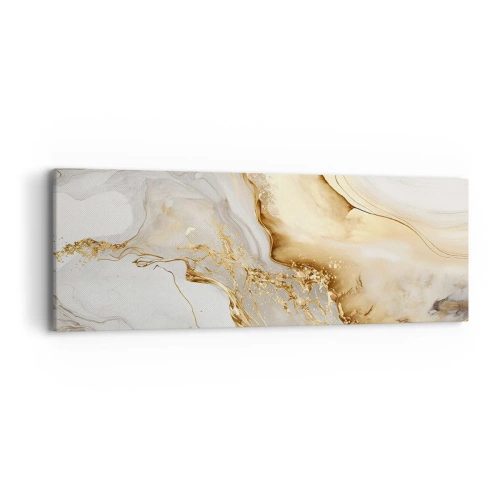 Cuadro sobre lienzo - Impresión de Imagen - Abstracción: belleza y bondad - 90x30 cm