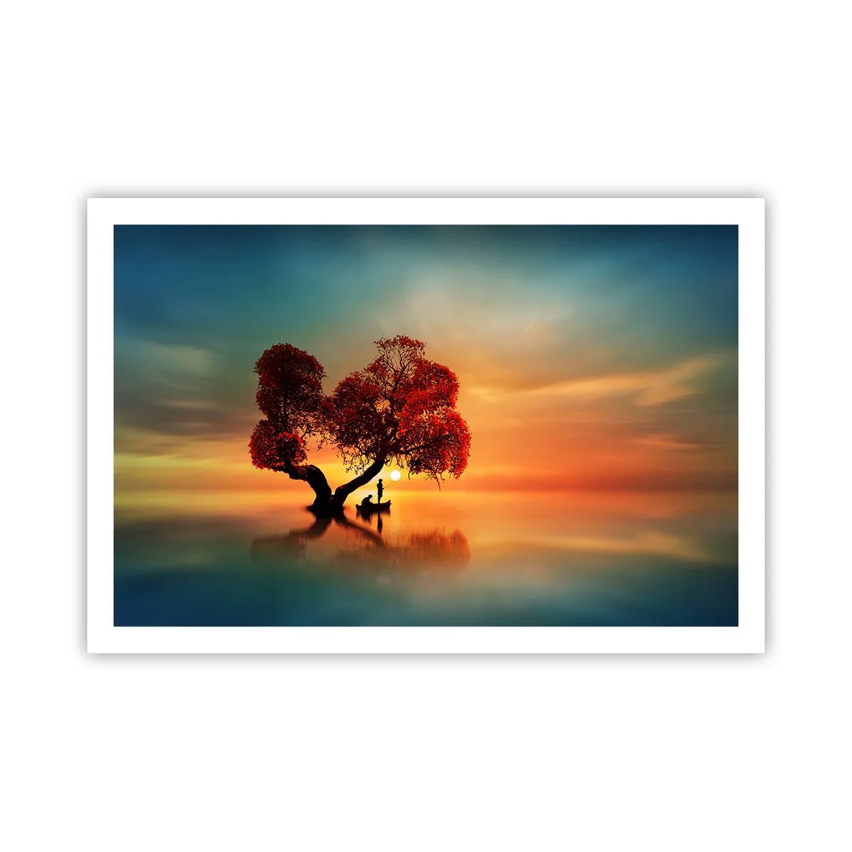 Póster - La lejanía y el silencio del mundo - 91x61 cm