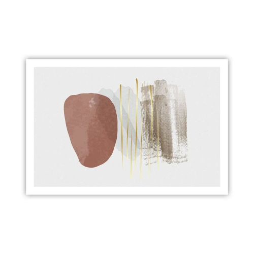 Póster - Una columnata abstracta - 91x61 cm
