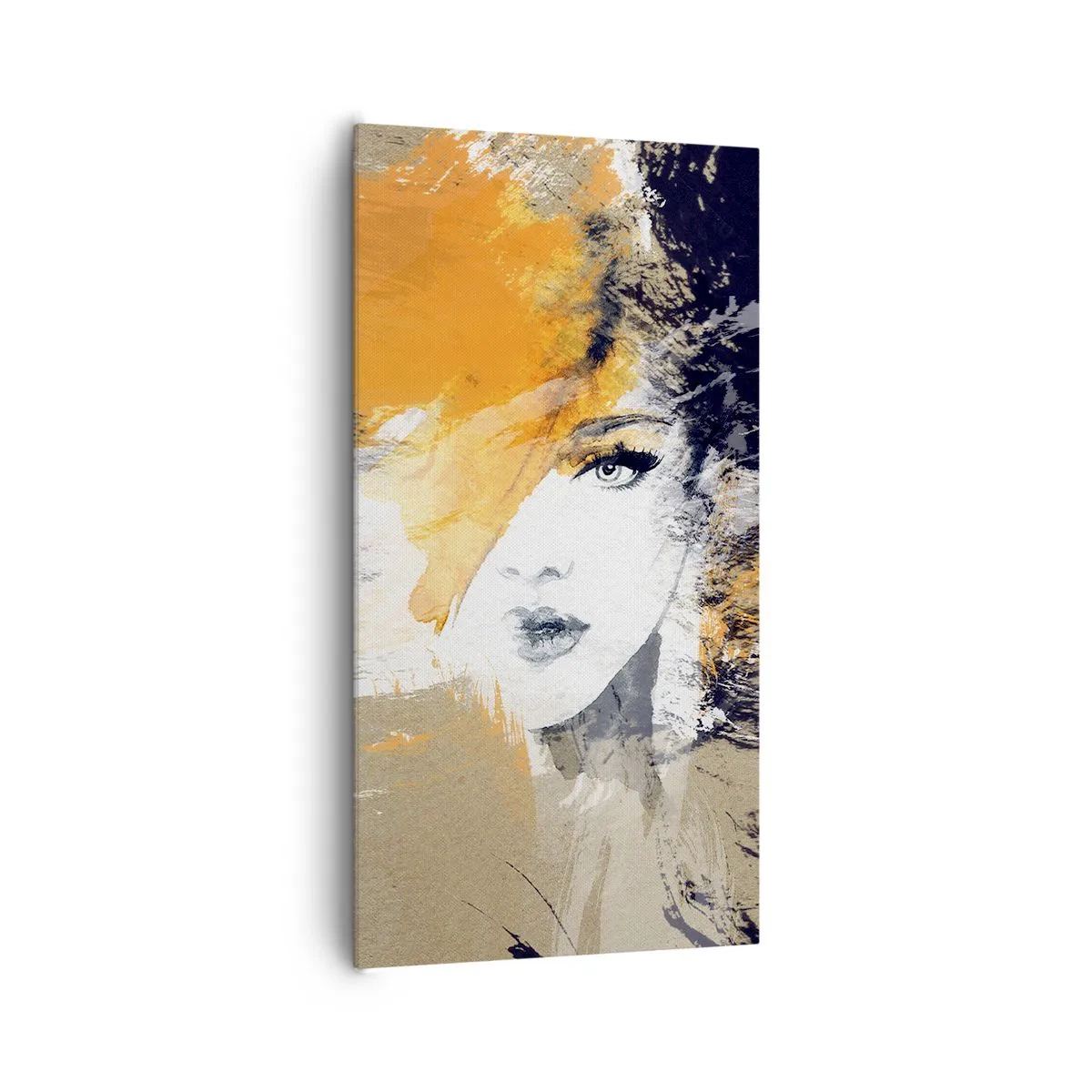 Cuadro sobre lienzo - Impresión de Imagen - Y se convierte en luz - 65x120 cm