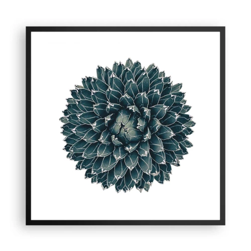 Póster en marco negro - Estrella del desierto - 60x60 cm