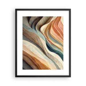 Póster en marco negro - Momentos previos al cambio - 40x50 cm