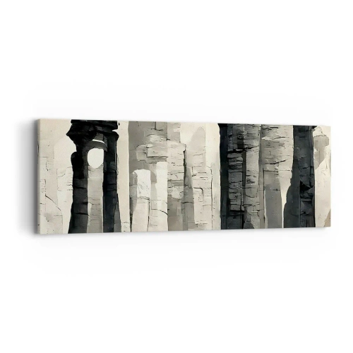 Cuadro sobre lienzo - Impresión de Imagen - La majestuosidad de la antigüedad - 90x30 cm