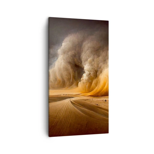 Cuadro sobre lienzo - Impresión de Imagen - Ira del desierto - 45x80 cm