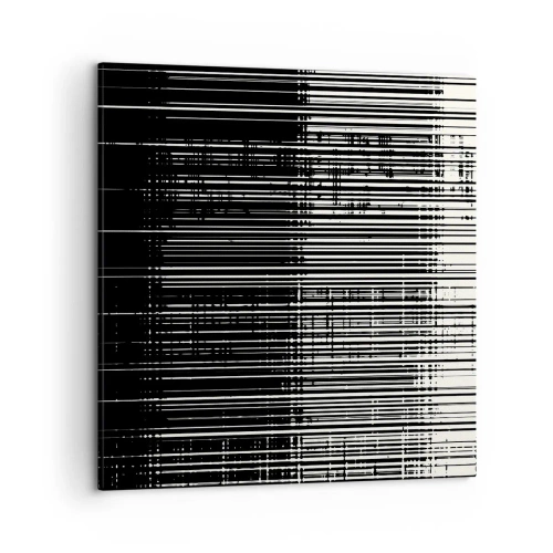 Cuadro sobre lienzo - Impresión de Imagen - Ondas y vibraciones - 50x50 cm