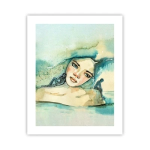 Póster - ¿Soy azul? - 40x50 cm