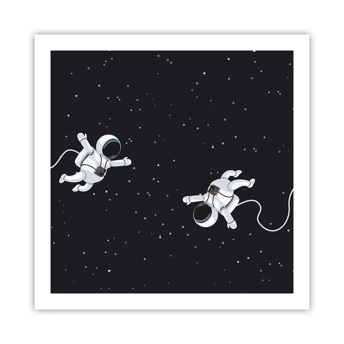 Póster - Danza cósmica - 60x60 cm