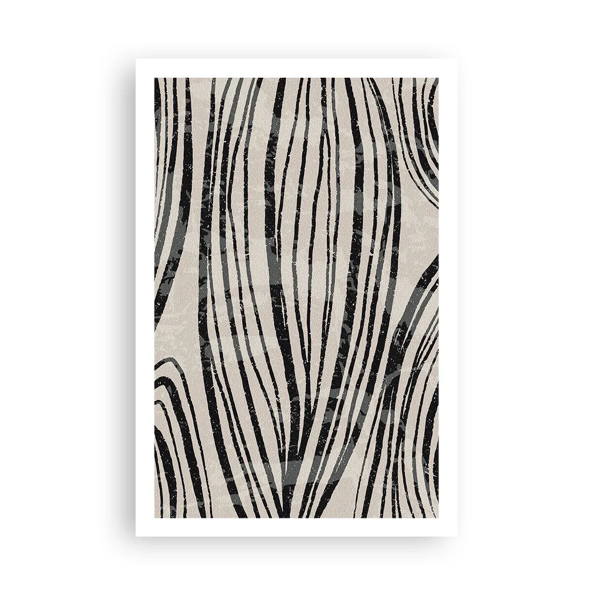 Póster - Salpicadura de líneas - 61x91 cm