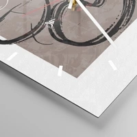 Esfera sin numeración, con rayas