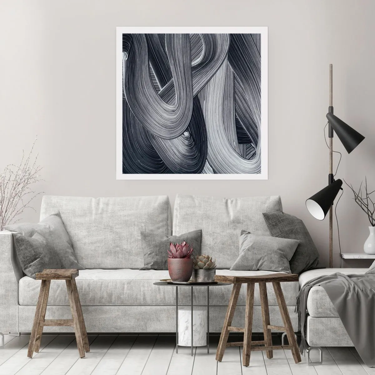 Póster - La fluidez de la realidad - 30x30 cm