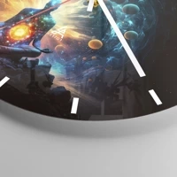 Esfera sin numeración, con rayas