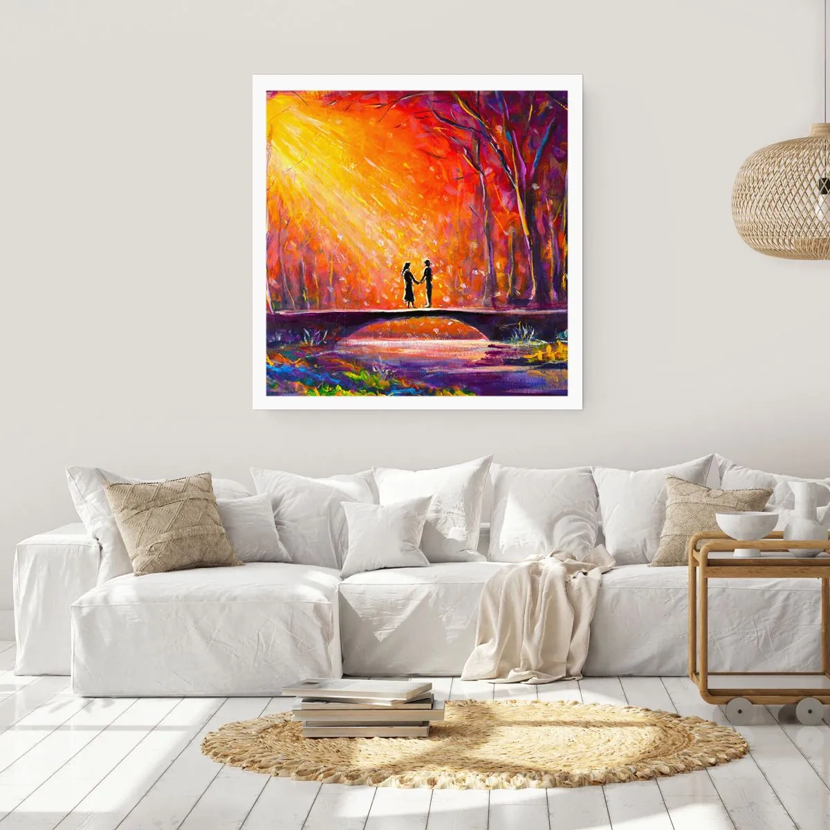 Póster - El cielo también los ama - 60x60 cm