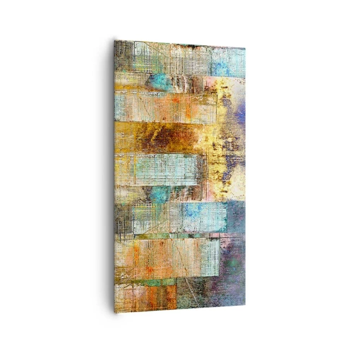 Cuadro sobre lienzo - Impresión de Imagen - Metrópolis soleada - 65x120 cm