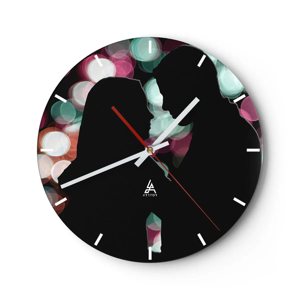 Reloj de pared - Reloj de vidrio - ¡Sí! - 40x40 cm