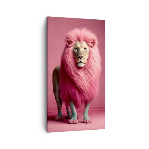 Cuadro sobre lienzo - Impresión de Imagen - Y ya no me tienes miedo - 45x80 cm