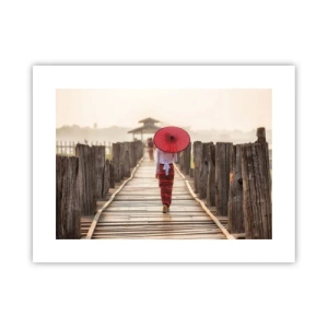 Póster - En un viejo puente - 40x30 cm