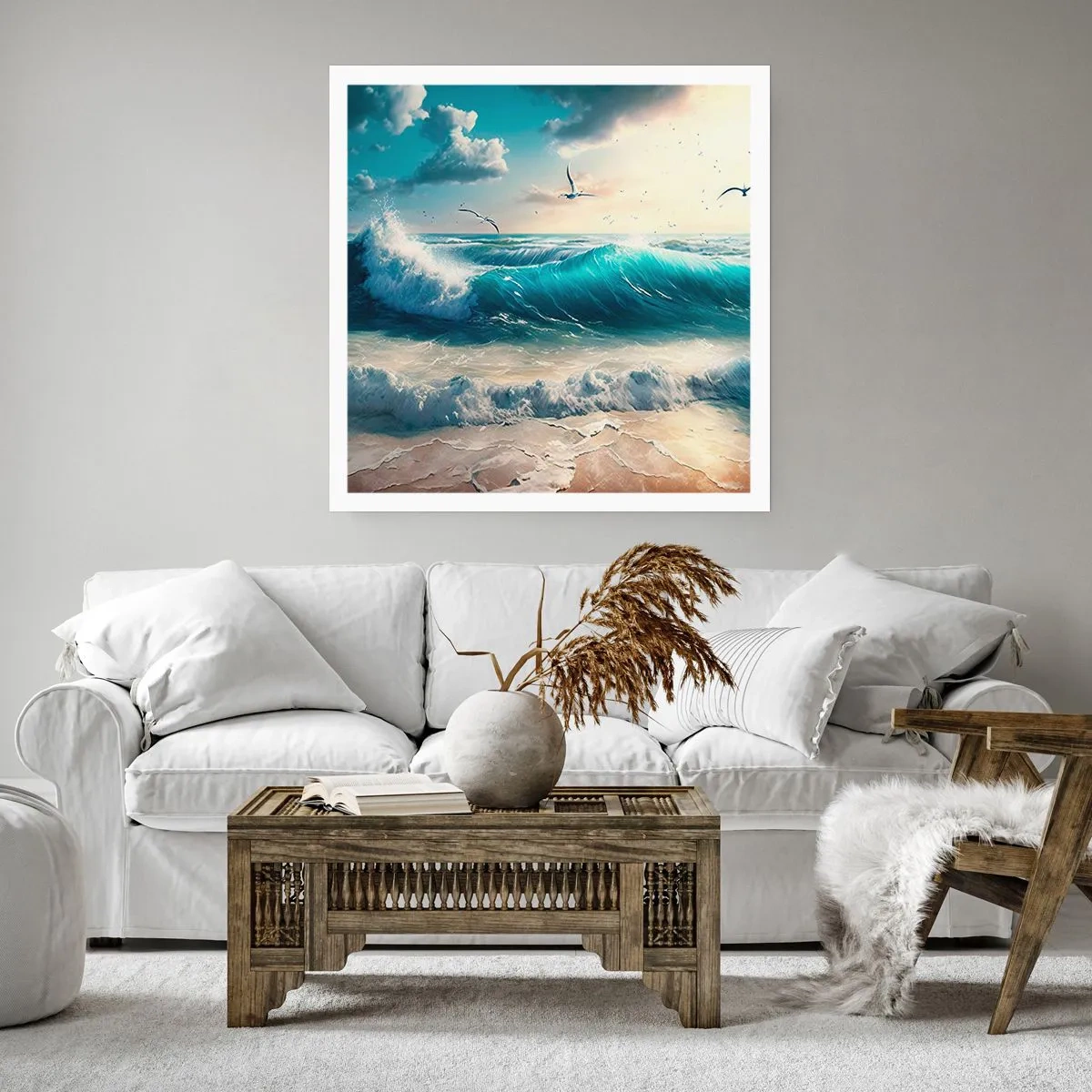 Póster - La brisa solo para ti - 40x40 cm