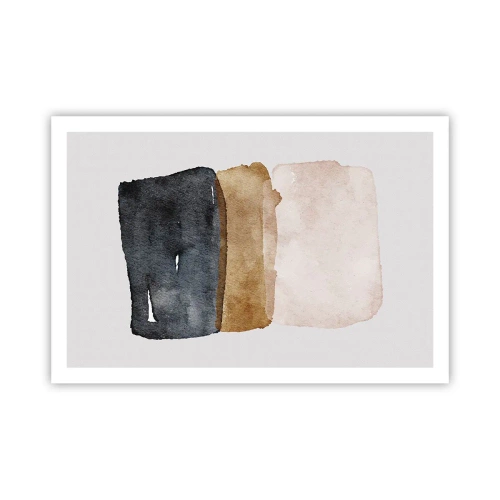 Póster - Una composición de colores tierra - 91x61 cm