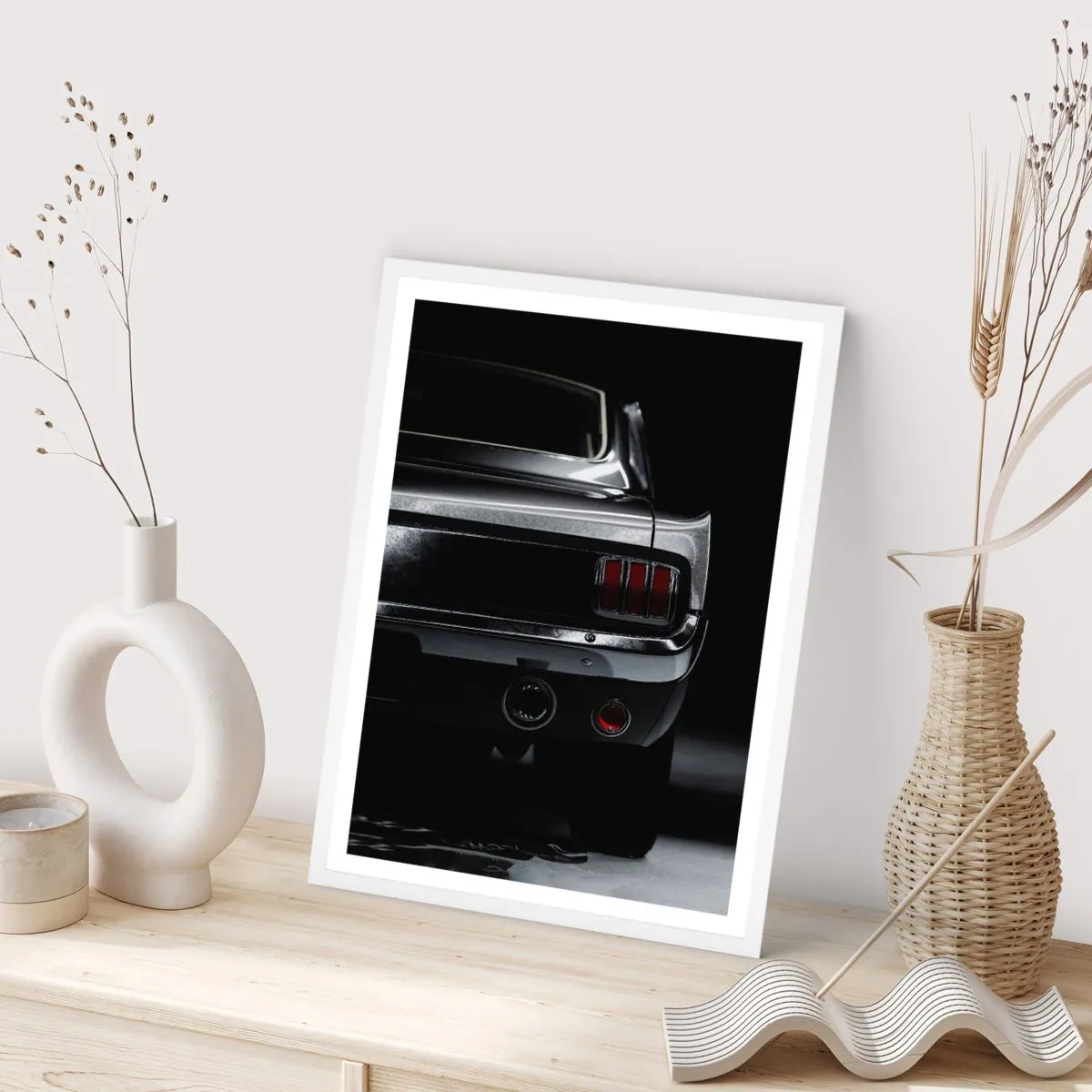 Póster en marco blanco - El encanto de los clásicos - 40x50 cm