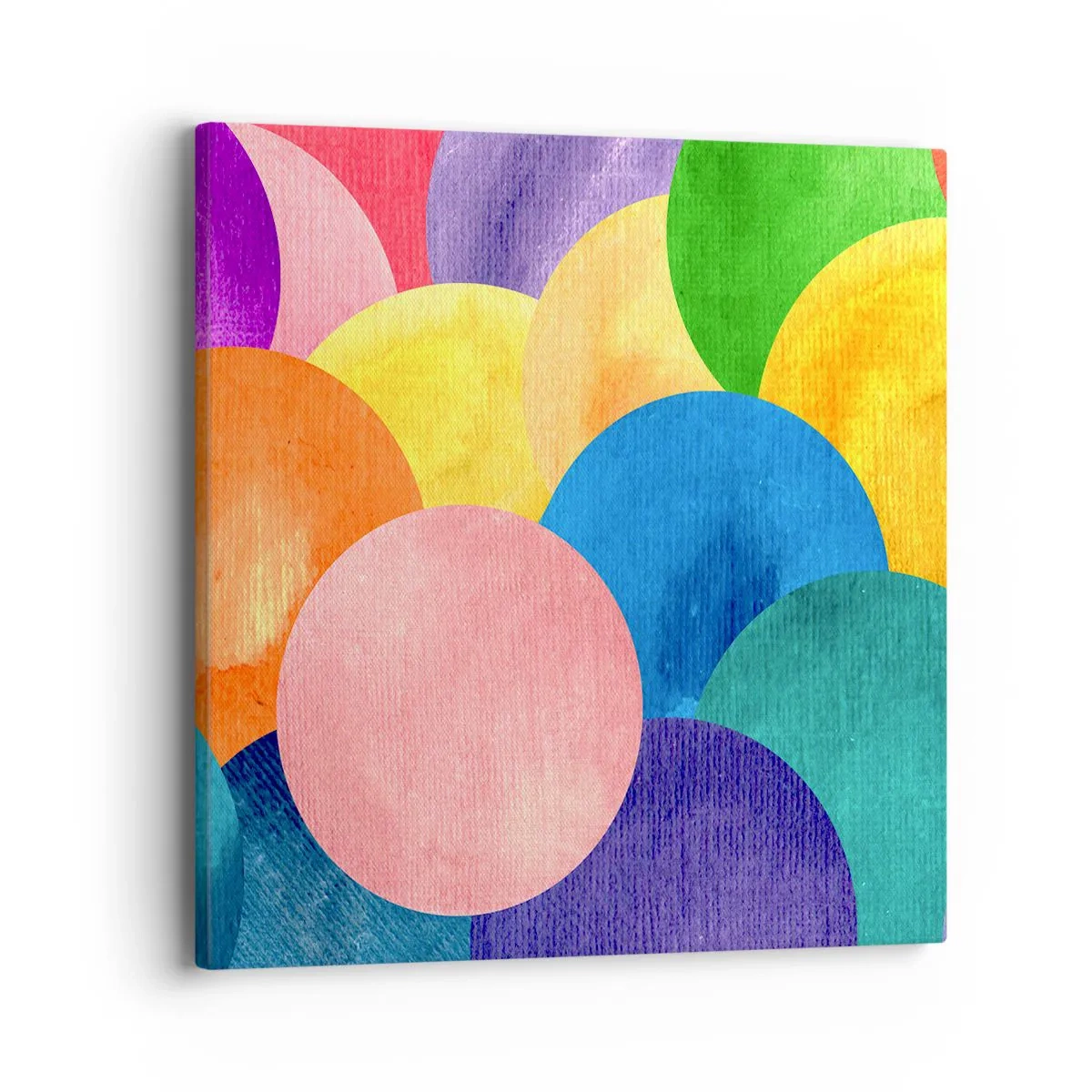 Cuadro sobre lienzo - Impresión de Imagen - La plenitud original de la vida - 40x40 cm