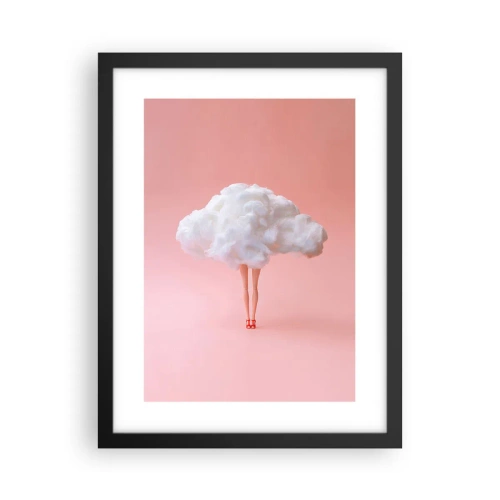 Póster en marco negro - Dulce promesa - 30x40 cm