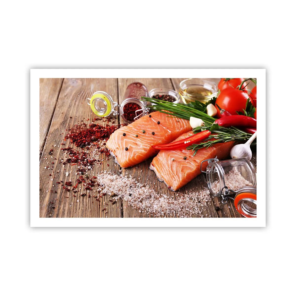 Póster - Una aventura noruega en la cocina - 91x61 cm