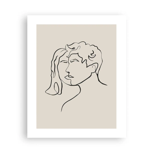 Póster - Y se convirtieron en uno - 40x50 cm