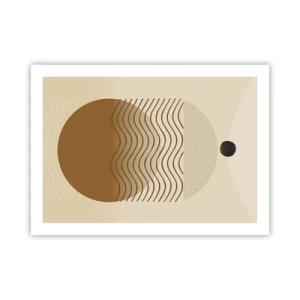 Póster - Sobre el origen de las figuras geométricas - 70x50 cm