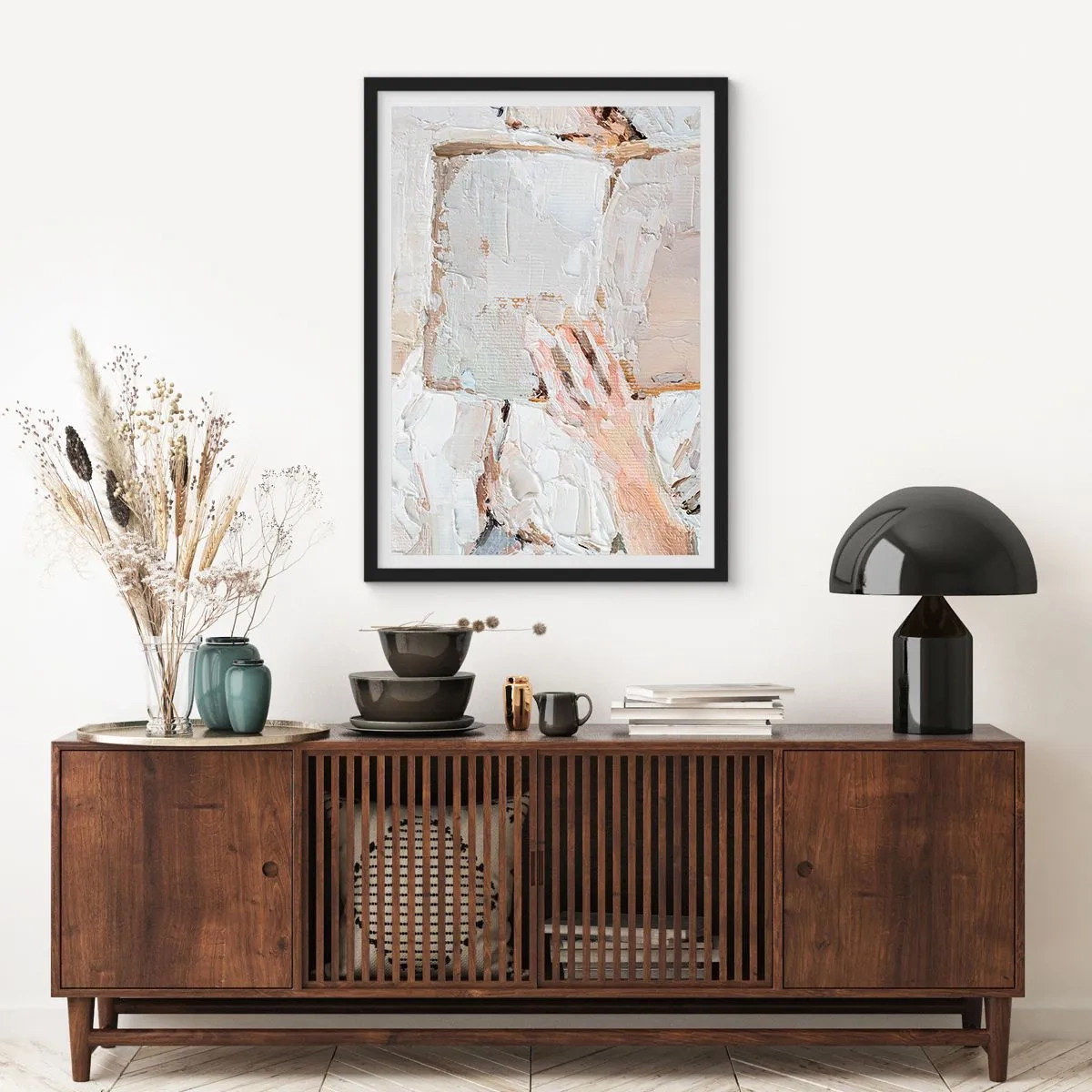 Póster en marco negro - En otro mundo - 61x91 cm