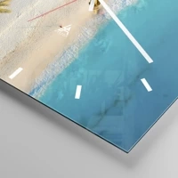 Esfera sin numeración, con rayas