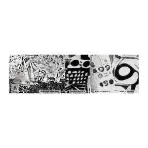 Muestra de fotomural Premium Canvas - Entre las olas - navegación, Cubismo, Pedazo - 100x30 cm