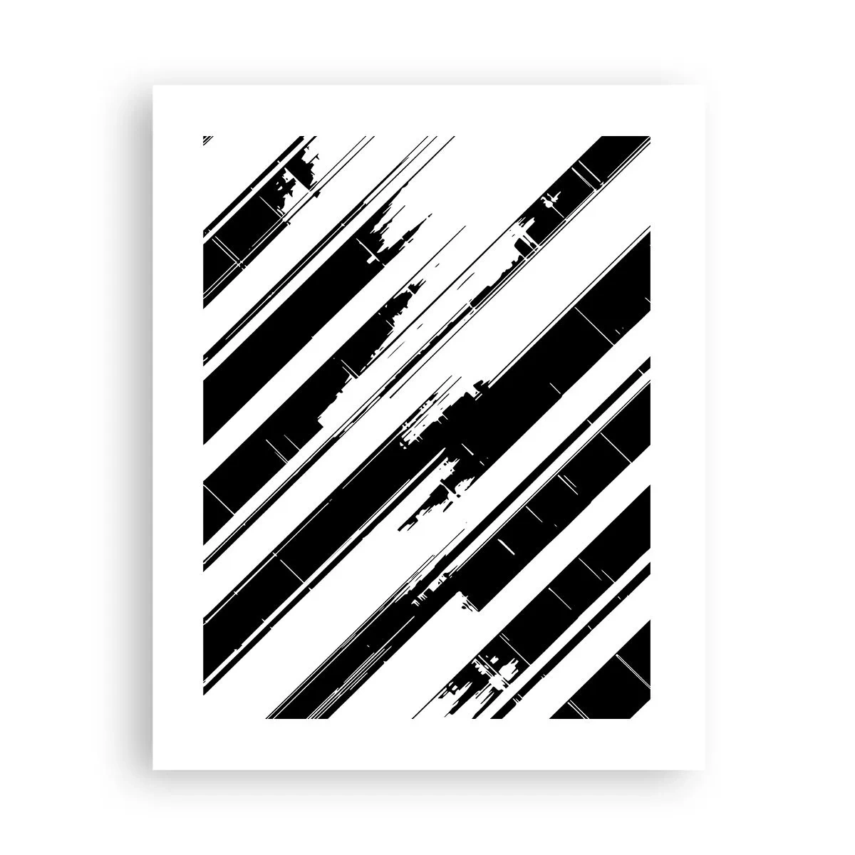 Póster - Composición intensa y dinámica - 40x50 cm