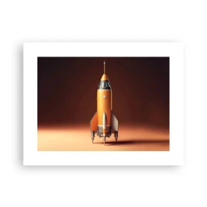 Póster - Comienza con un sueño - 40x30 cm