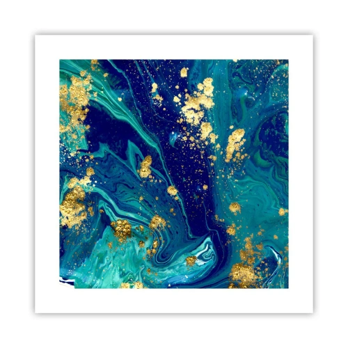 Póster - Pétalos de sol  - 40x40 cm