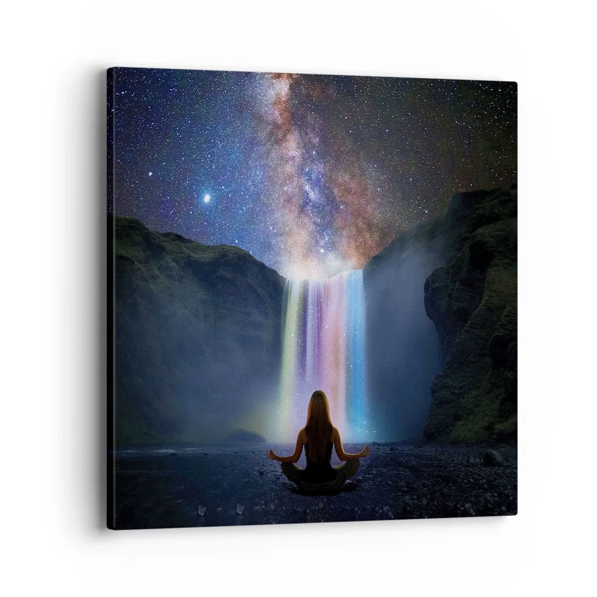 Cuadro sobre lienzo - Impresión de Imagen - Armonía absoluta - 40x40 cm