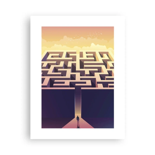 Póster - Momento de tomar decisiones - 30x40 cm