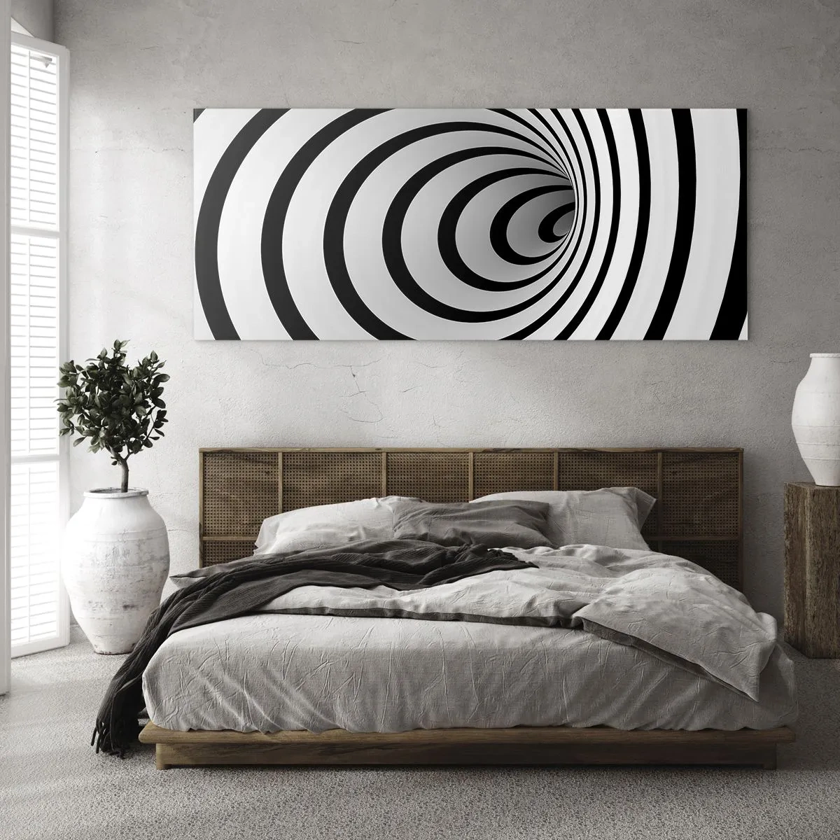 Cuadro sobre vidrio - Impresiones sobre Vidrio - ¿Tampoco puedes resistirte? - 100x40 cm