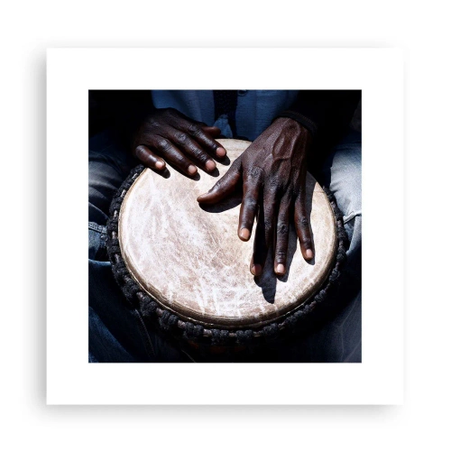 Póster - Vive a tu ritmo - 30x30 cm