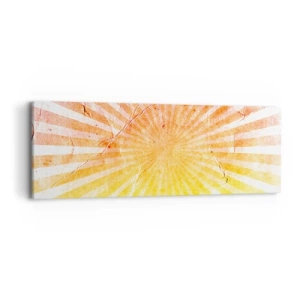 Cuadro sobre lienzo - Impresión de Imagen - Renacer del sol - 90x30 cm