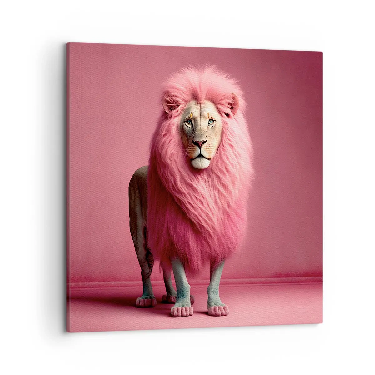 Cuadro sobre lienzo - Impresión de Imagen - Y ya no me tienes miedo - 50x50 cm