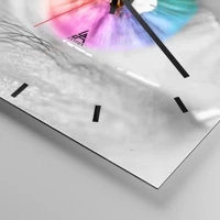 Esfera sin numeración, con rayas