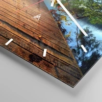 Esfera sin numeración, con rayas