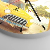 Esfera sin numeración, con rayas